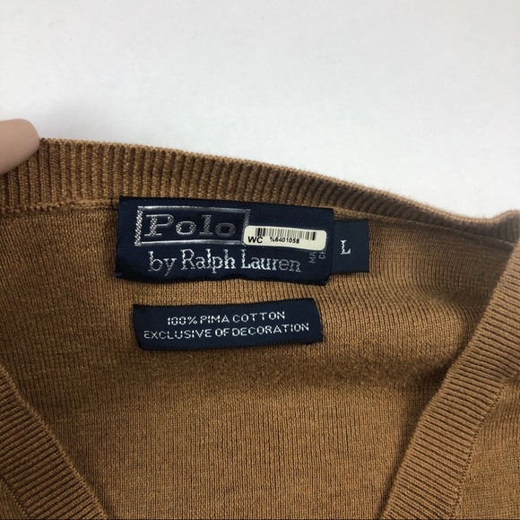 Polo Ralph Lauren Camel Colored Sweater - Picture 2 of 4